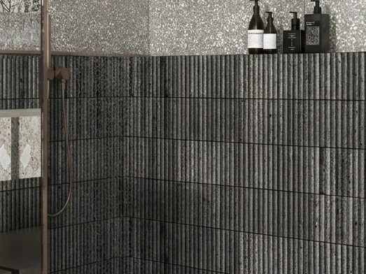 Spa and wellness mosaic tile application